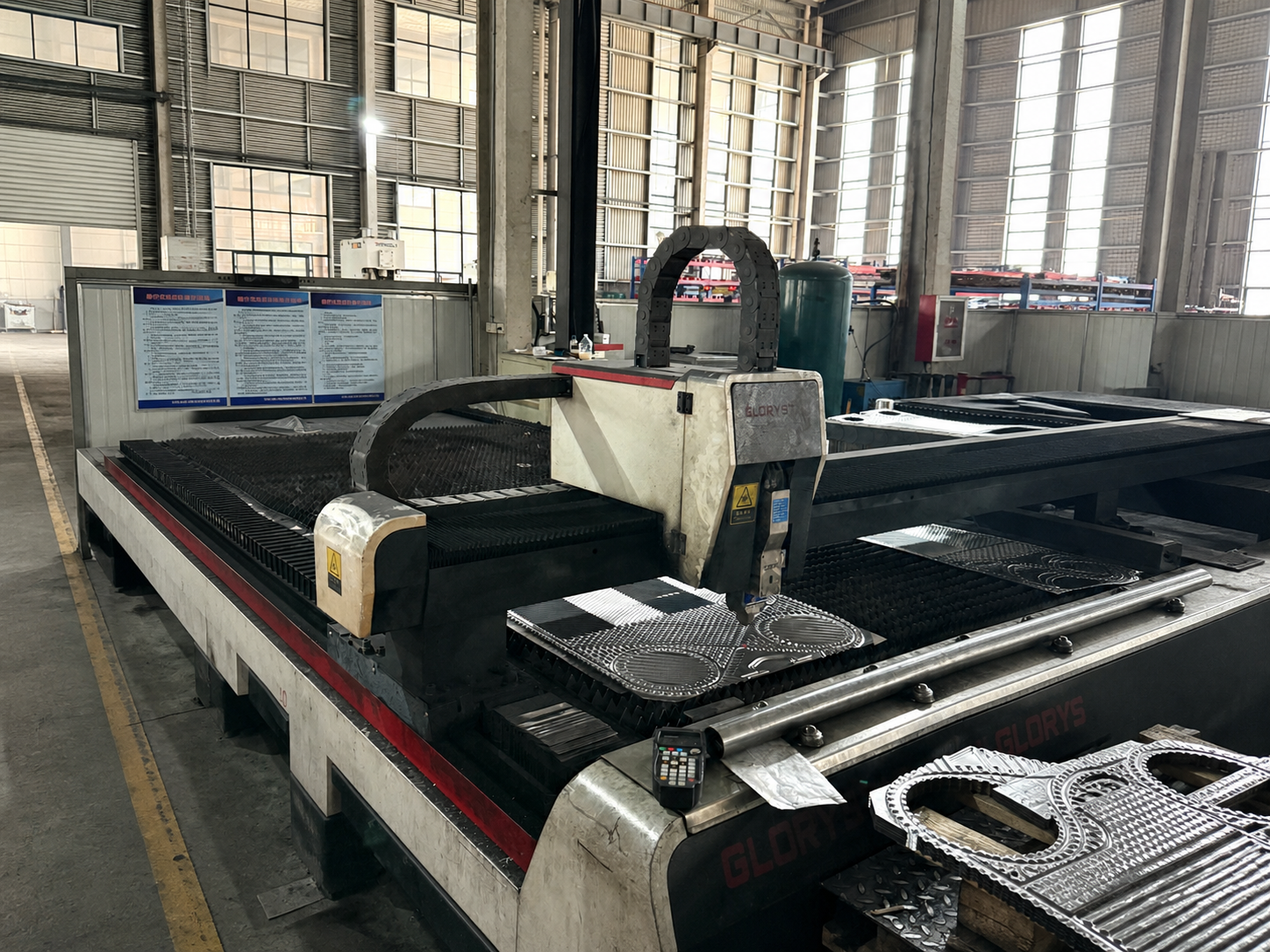 Plate production